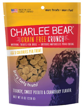 Charlee Bear Crunch Turkey Sweet Potato & Cranberry 8 oz